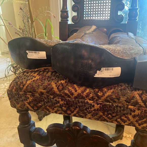 Jack Black  Men's Brown Horn Back Caiman Western Boots NWT - Picture 6 of 7